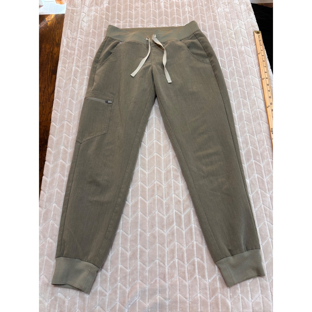 FIGS Women's Zamora Jogger Scrub Pants XSP  heathered olive